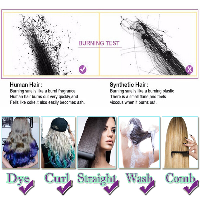Extra Thick Double Wefted Human Hair Exensions Clip In Remy Weave 200G Full Head
