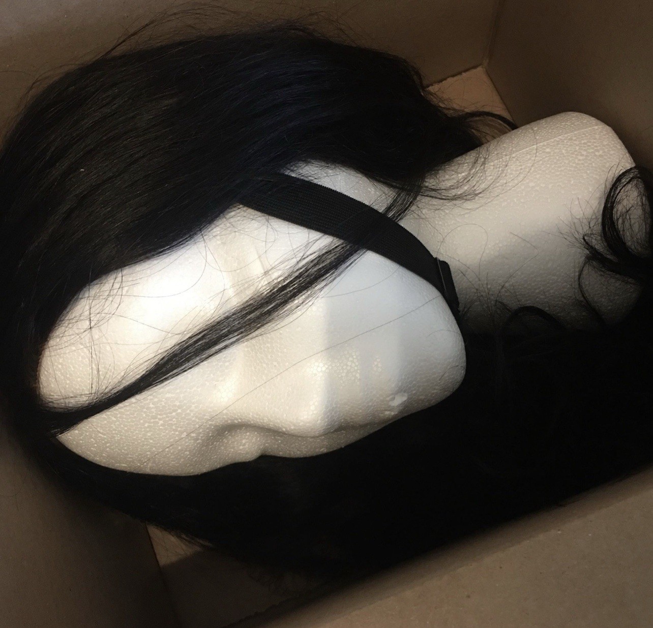 Glueless Natural Soft Wavy Wig with Clips & strap