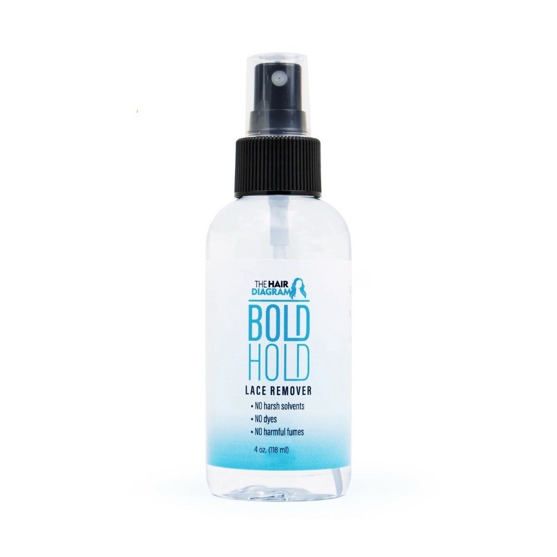 2 PACK Bold Hold Lace Remover High Performance Fast Acting 4 oz Spray