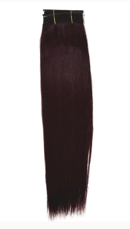 ONYX REMI Black Diamond 100% Human Hair Yaki Weave Extension 10″ ~24″