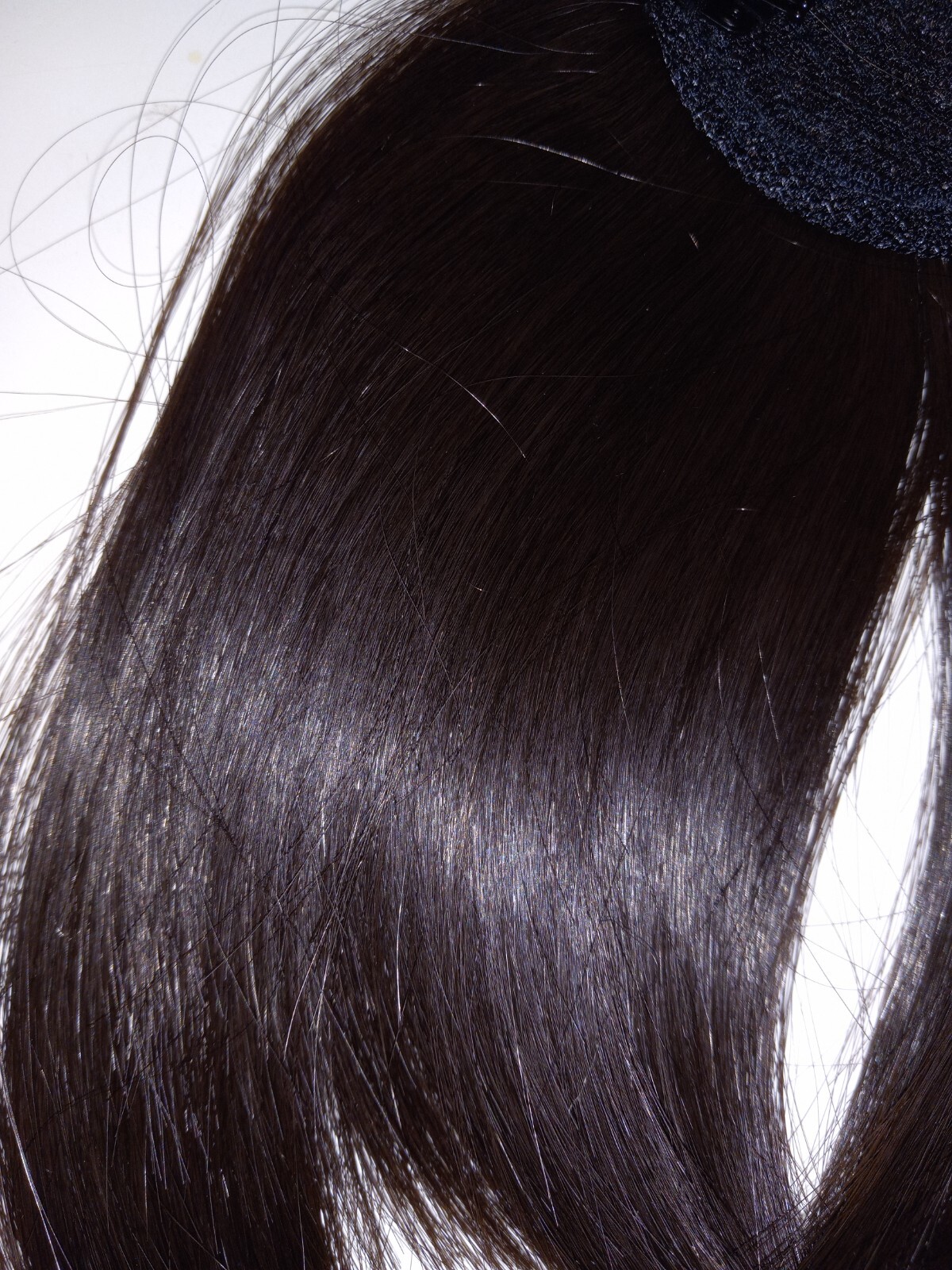 1 piece Thick Bang in Hair Clip, Dark Brown, NEW K207-LLC