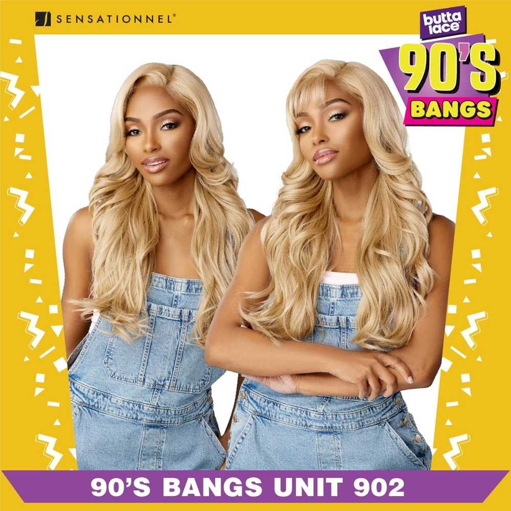 Sensationnel Butta HD Lace Front Wig – 90’s Bangs Unit 902