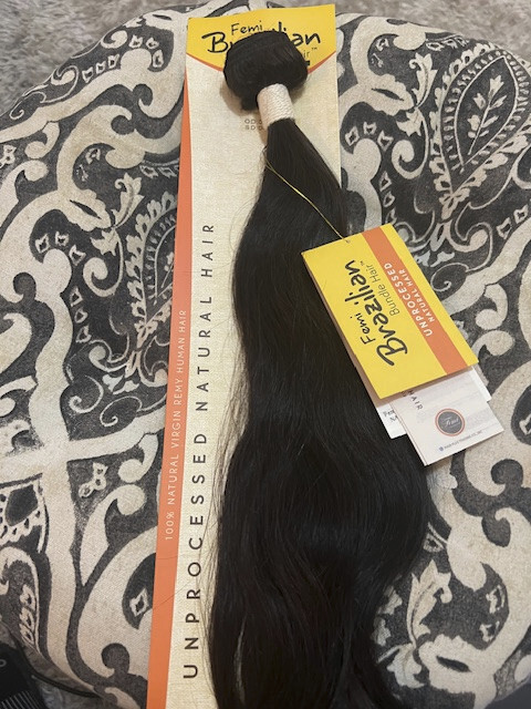 Femi Brazilian Bundle Hair 20 inch Color: 2 (Natural Black/Darkest Brown)