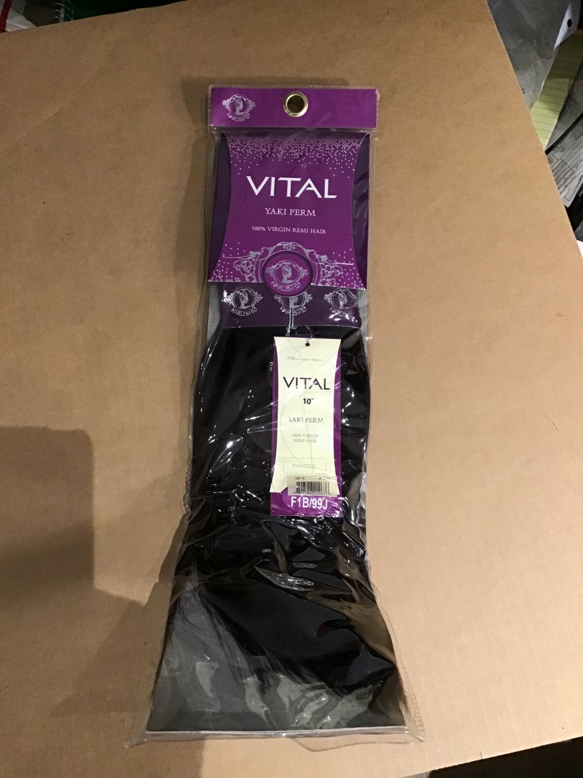 Vital Yaki Perm by Harlem 25 New In Bag 10″ Color F1B/99J