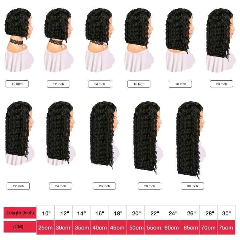African Curly Hair Front Lace Wig Big Lace Head Cover Chemical Fiber Natural Wig