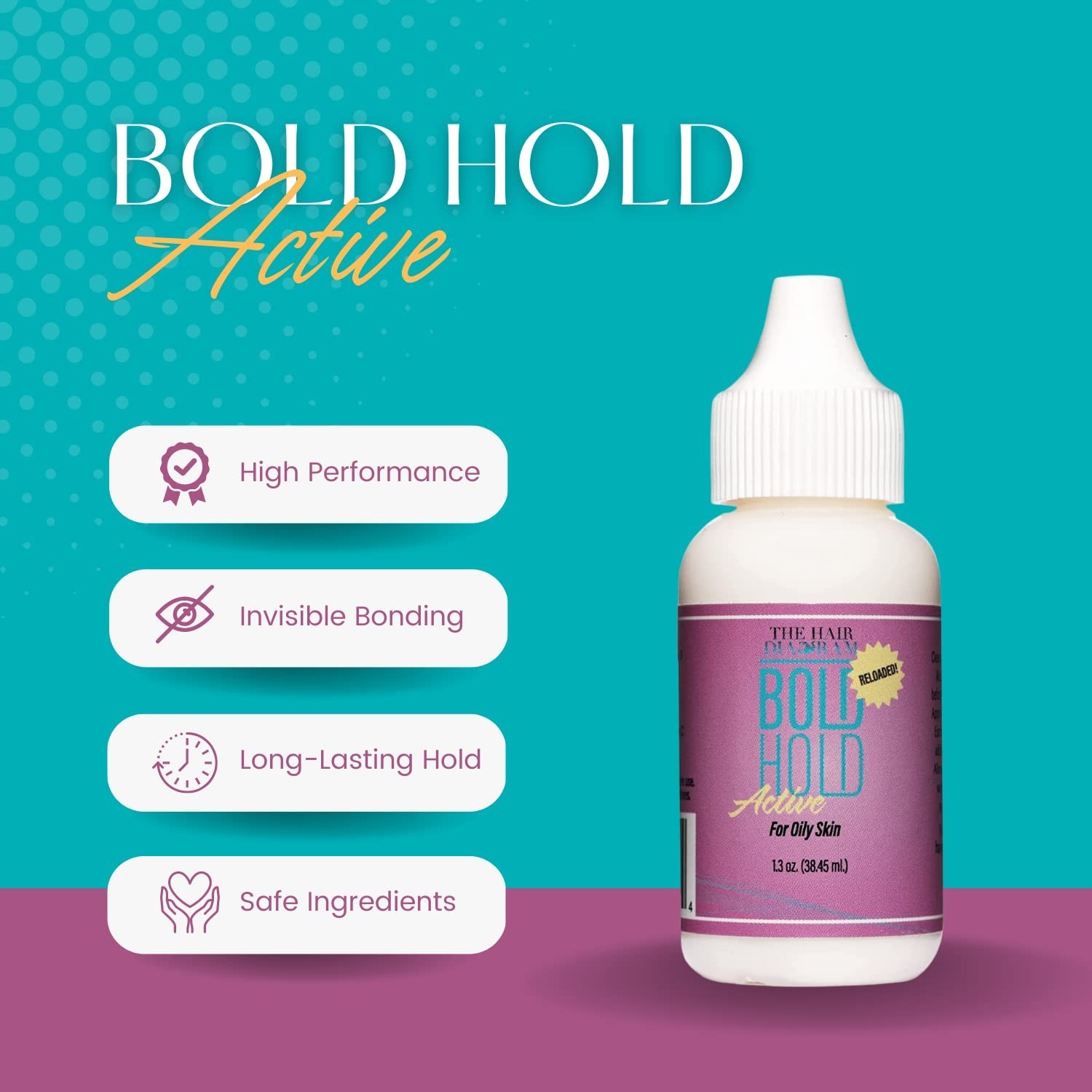 The Hair Diagram – Reloaded – Strong Hold Glue for Wigs and Hair Systems – In…