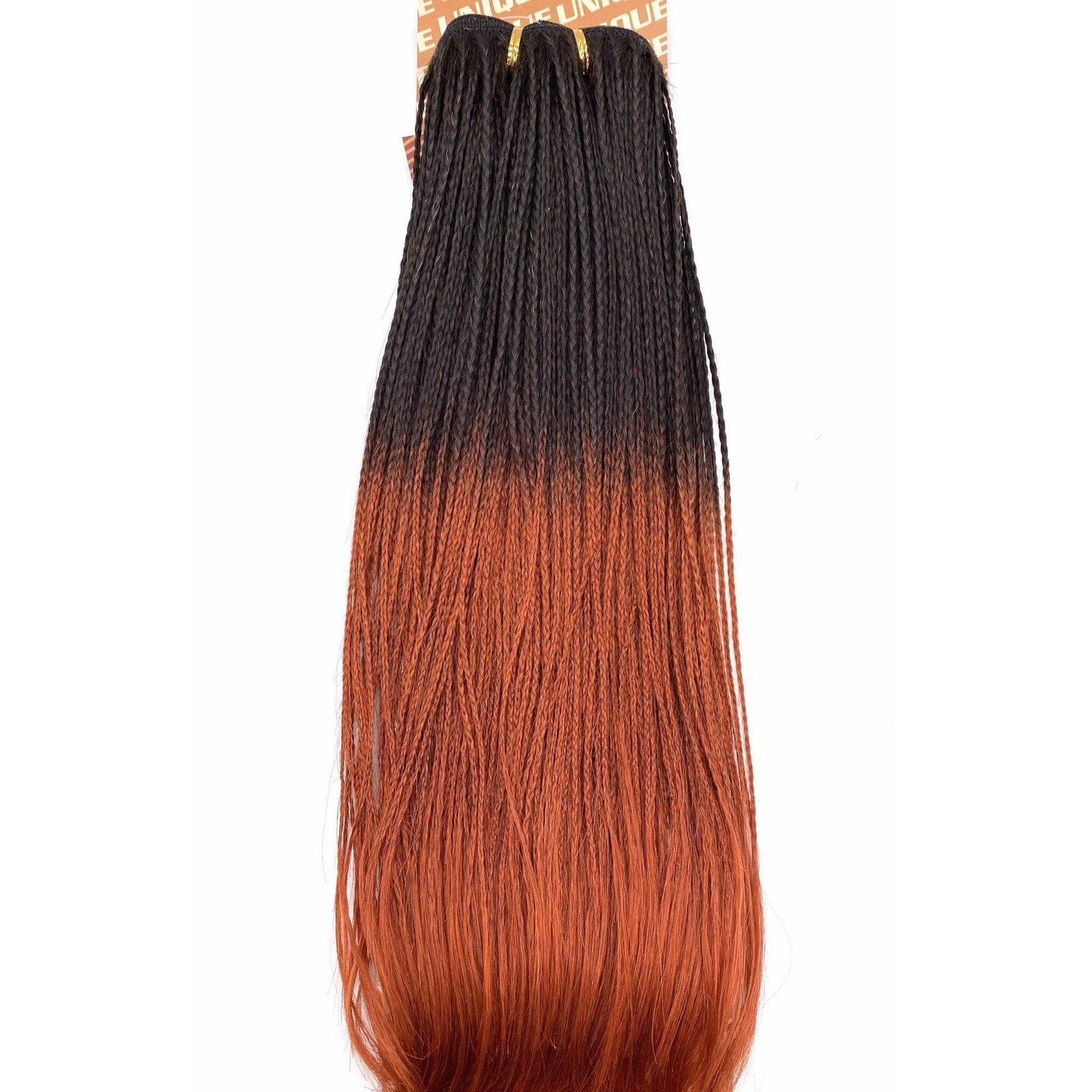 Unique Micro Braid 14″ T1B Burgundy / 100% Human Hair