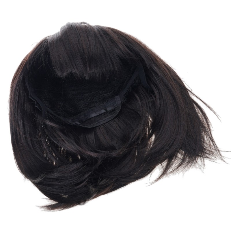 Kids Short Bob Wigs Natural Lookings Hairpiece Easy To Wear Breathable Headcover