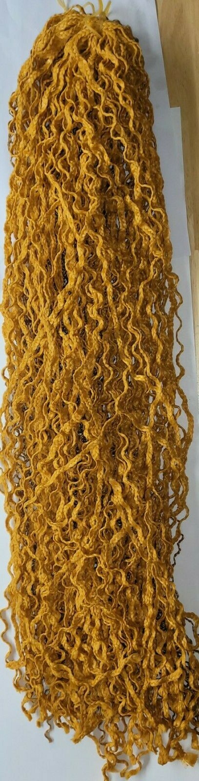 Handmade Micro Knot ZiZi Color144 Golden Blonde Crochet Ace Cala Synthetic 3pks