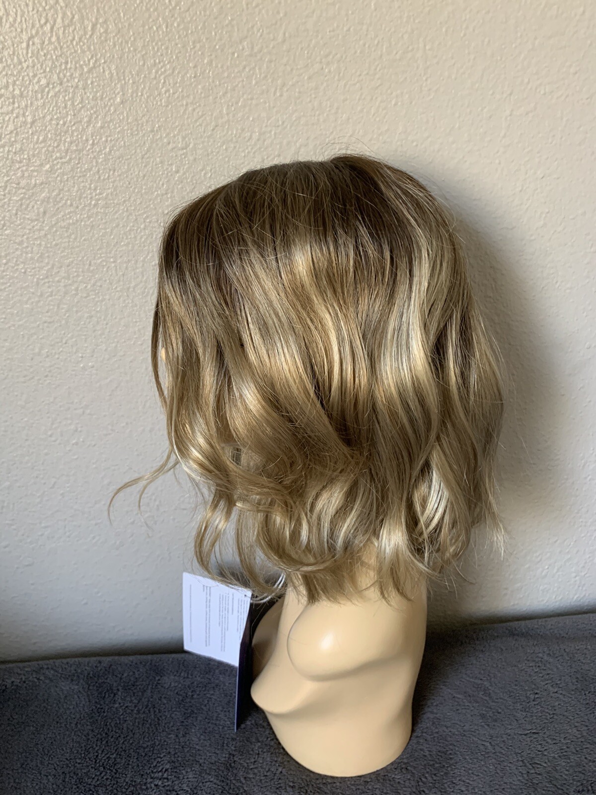 Rene of Paris Alexander C. ZARA Wavy Bob Lace Front WIG, Creamy Toffee LR Blond
