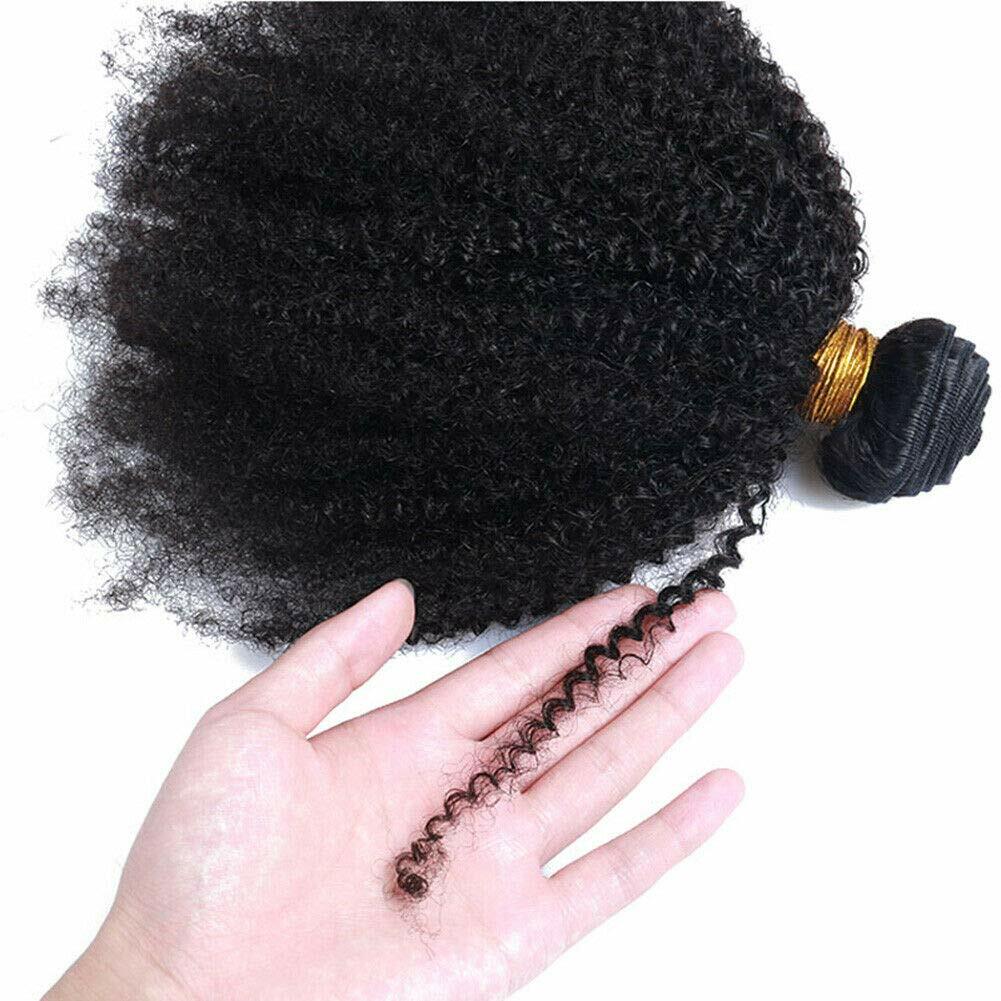 Mongolian Kinky Curly Hair Weft 3Bundles Virgin Afro Human Hair Extension Weaves