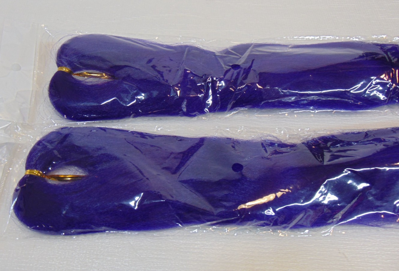 Purple Braid 52” Long Braiding Weaving Styling Twist Crochet Hair 2 Pack Weave