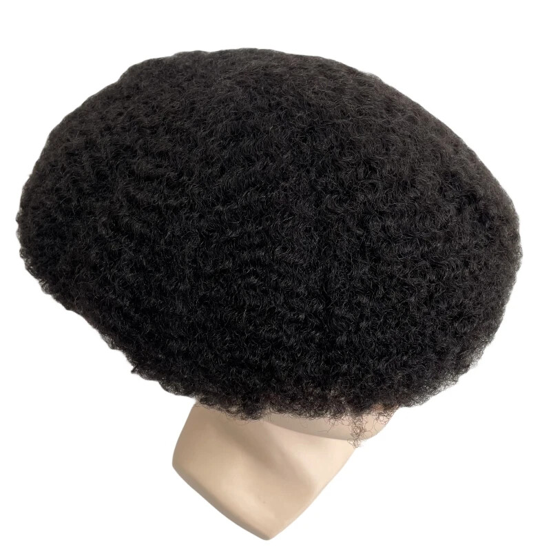 6mm Wave Thin Full Skin Hair System for Men