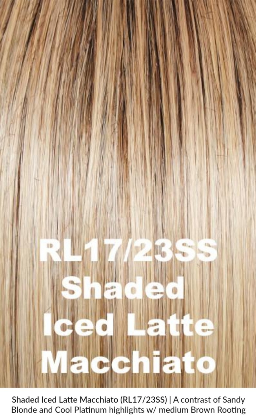 TOPBILLING 12″ TOPPER RL17/23SS ICED LATTEMACCHIATO RAQUELWELCH. Read Descriptin