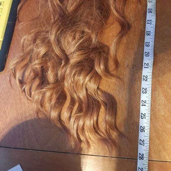 NEW ! Long 28 Inch Wig Dark Blonde
