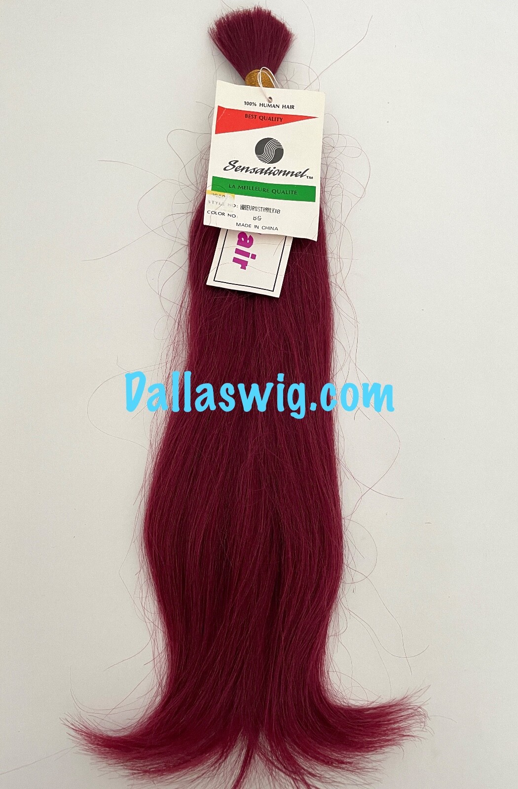 SALE Sensationnel Human Natural Euro Straight Braiding Hair 18″ ONE Per Bag