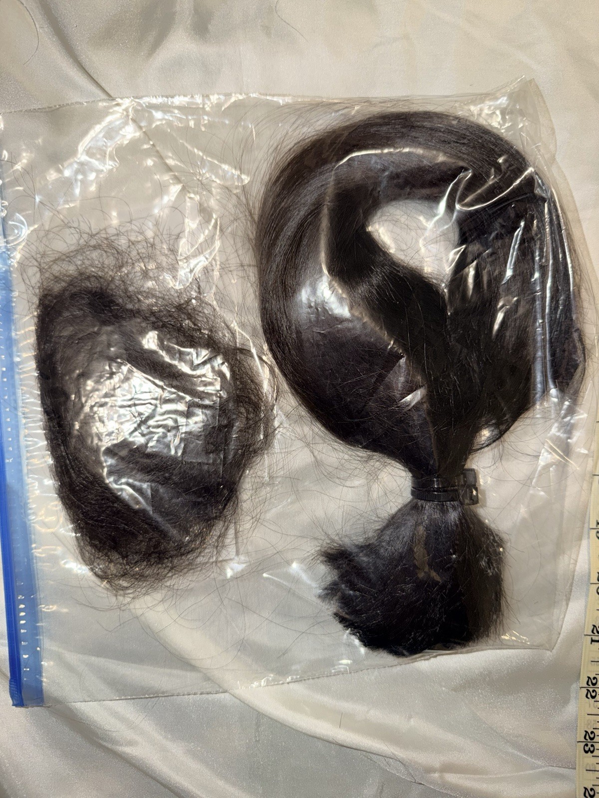 17Inch, 103g Beautiful Human Hair Cut Ponytail, Fresh From Salon Single Donor. 6