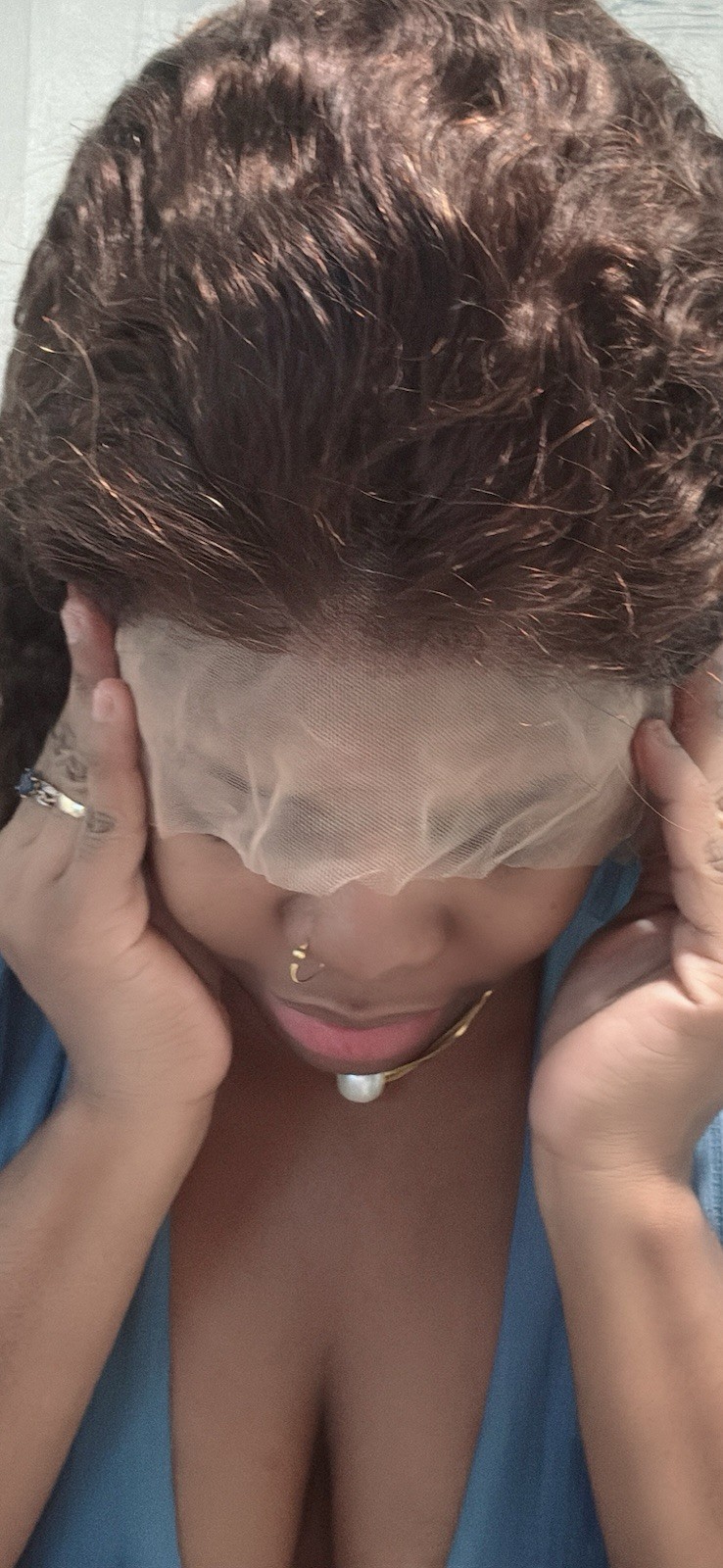 Lace Front Human Hair /Deep wave curl