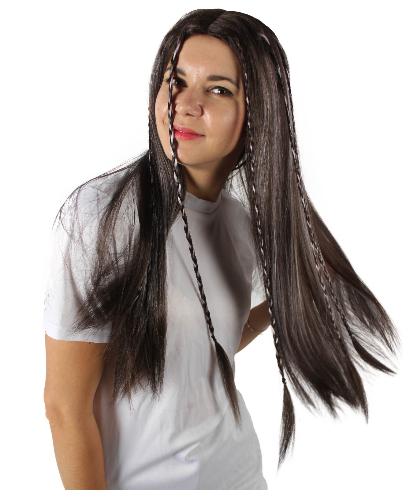 Adult Women Teenage Social Media Sensation Dancer Black and Blonde Braid HW-7038