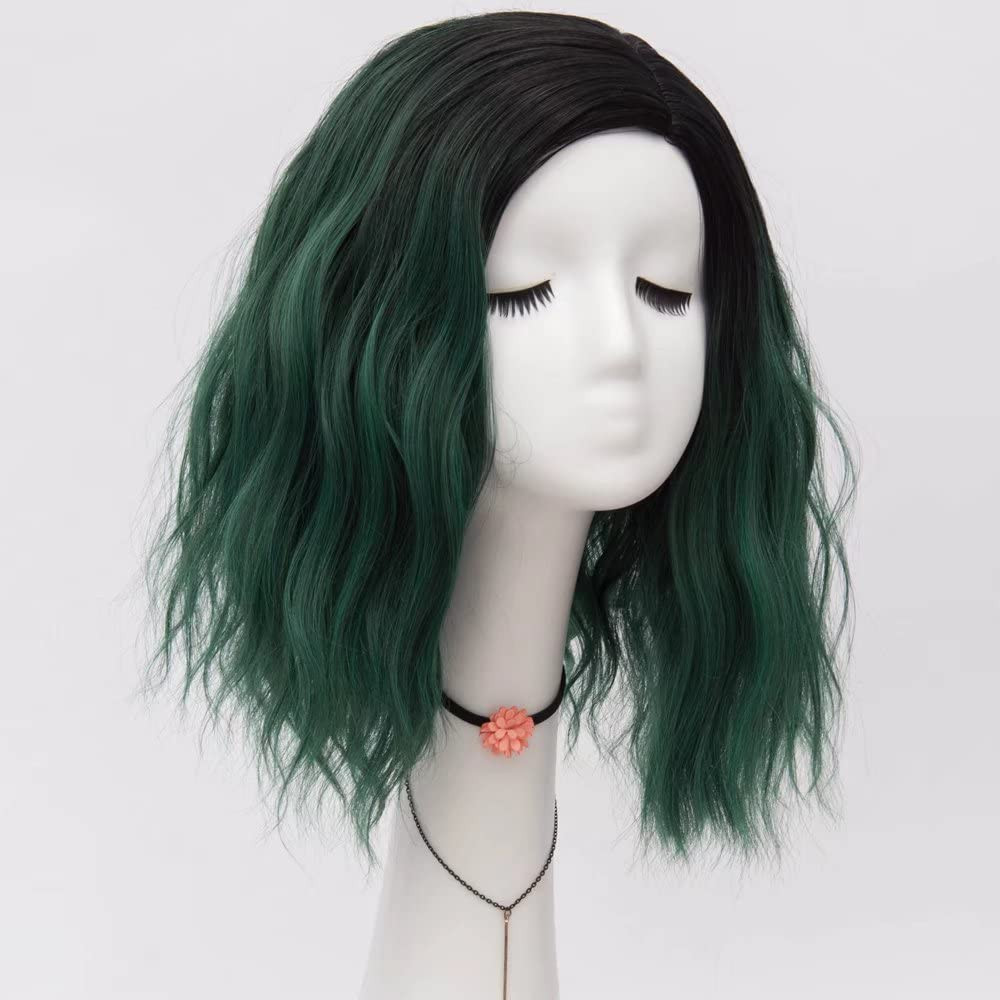 16-Inch Curly Wave Wig for Women’s Anime Costume and Cosplay Parties