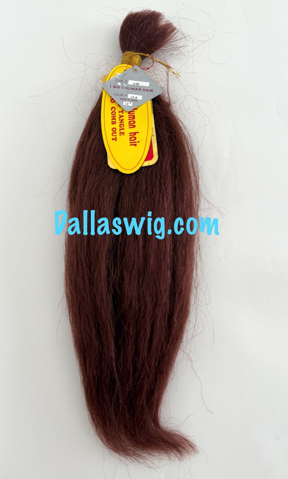 Closeout Unique Wiiv 100% Human Soft Super Bulk NW 18″ Braiding Hair