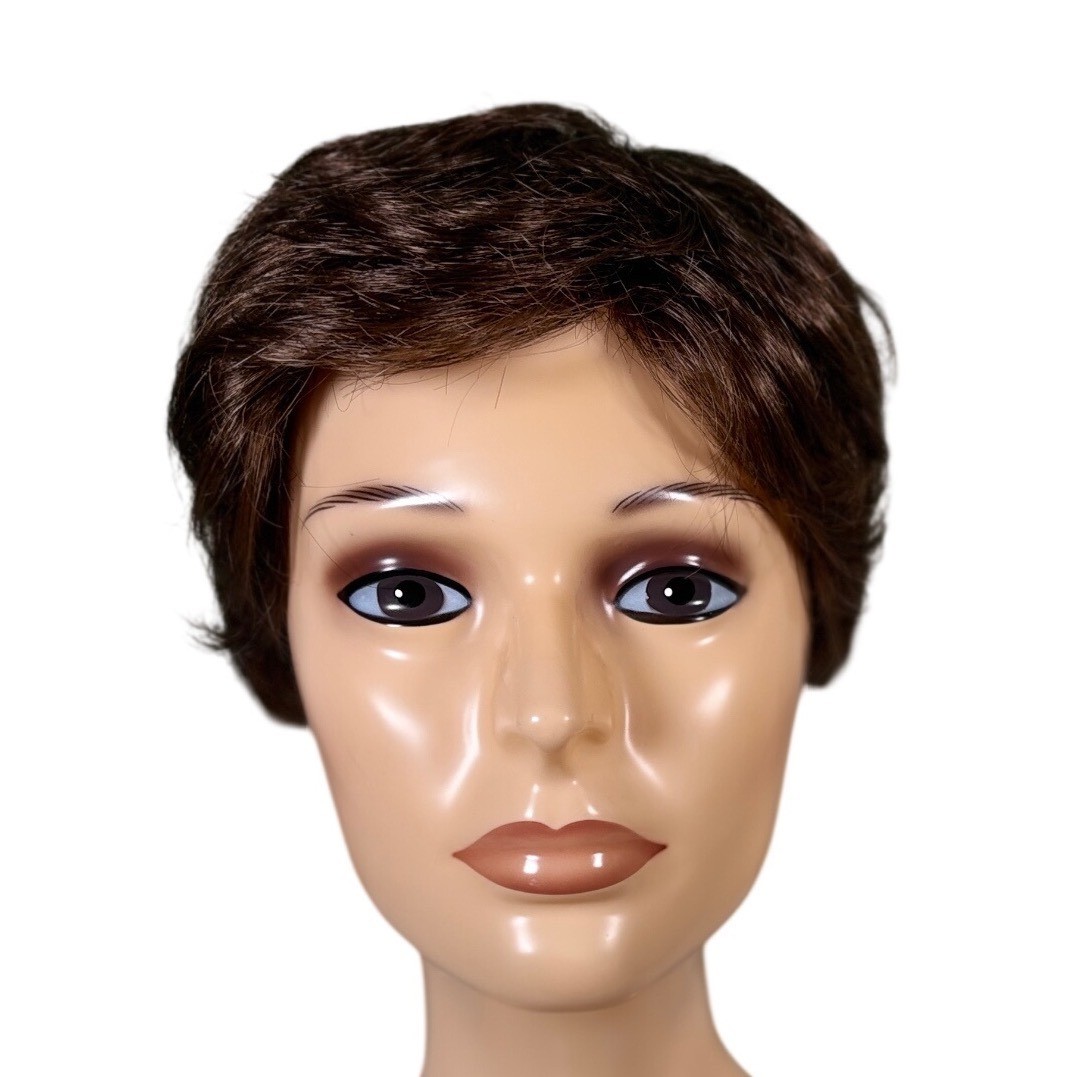 Estetica Petite Kate Pure Stretch Cap Synthetic Wig Boy Cut Brown R10/14 NWT