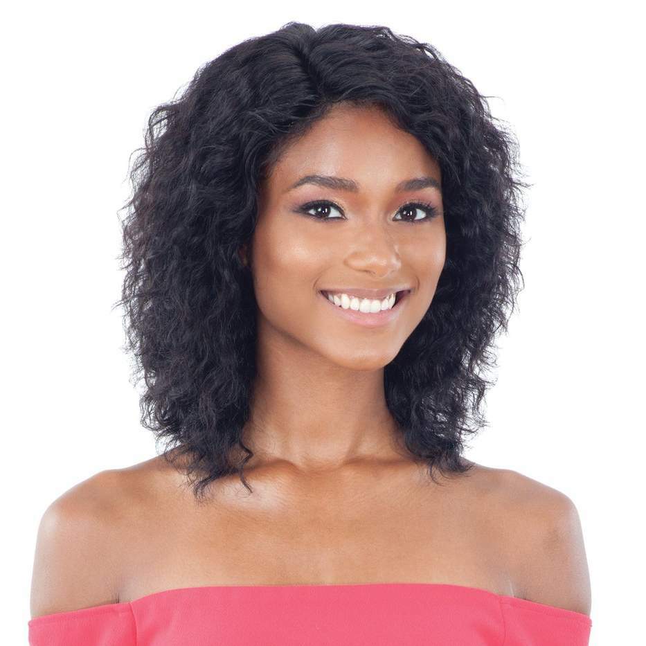 SHAKE N GO NAKED BRAZILIAN WET & WAVY HUMAN HAIR LACE FRONT WIG – CRYSTAL WAVE
