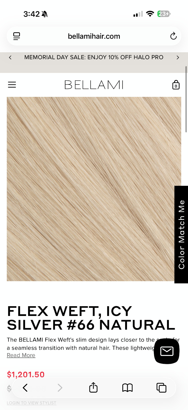 Bellami Flex Weft human hair ALL TYPES OF BLONDES (ALL 24 INCHES 175 G)