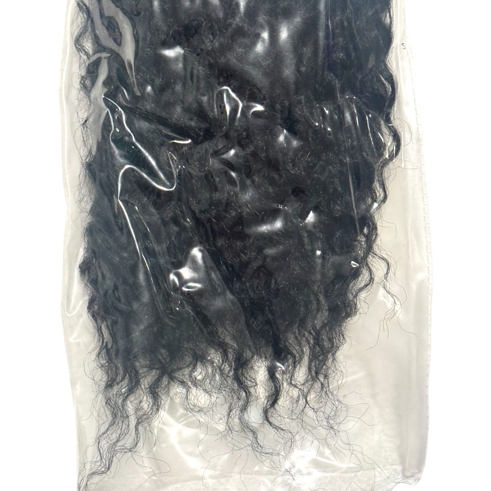 New Born Free Drawstring Ponytail PORSHA Black 1