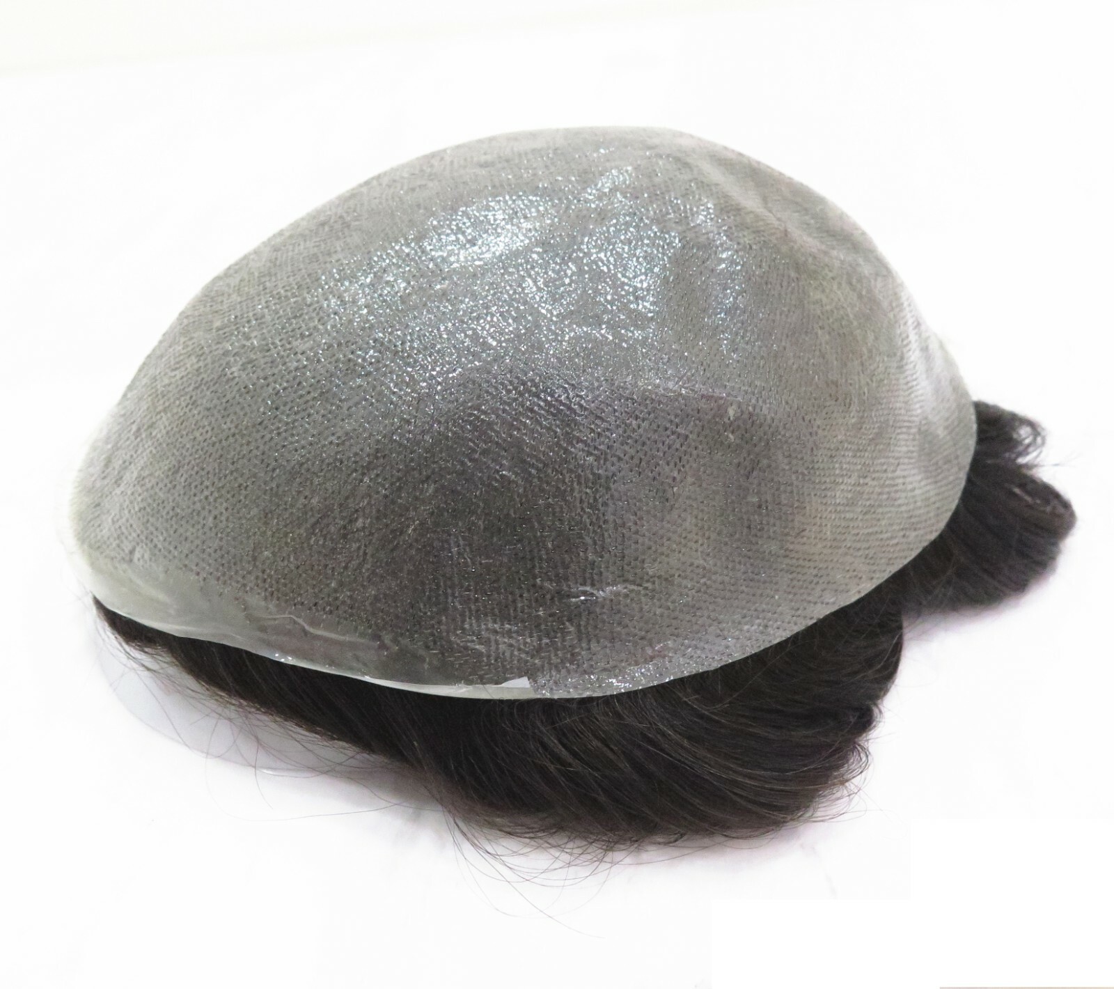 Invisible Hair Replacement System Mens Toupee Super Thin Skin Real Hairpieces NG