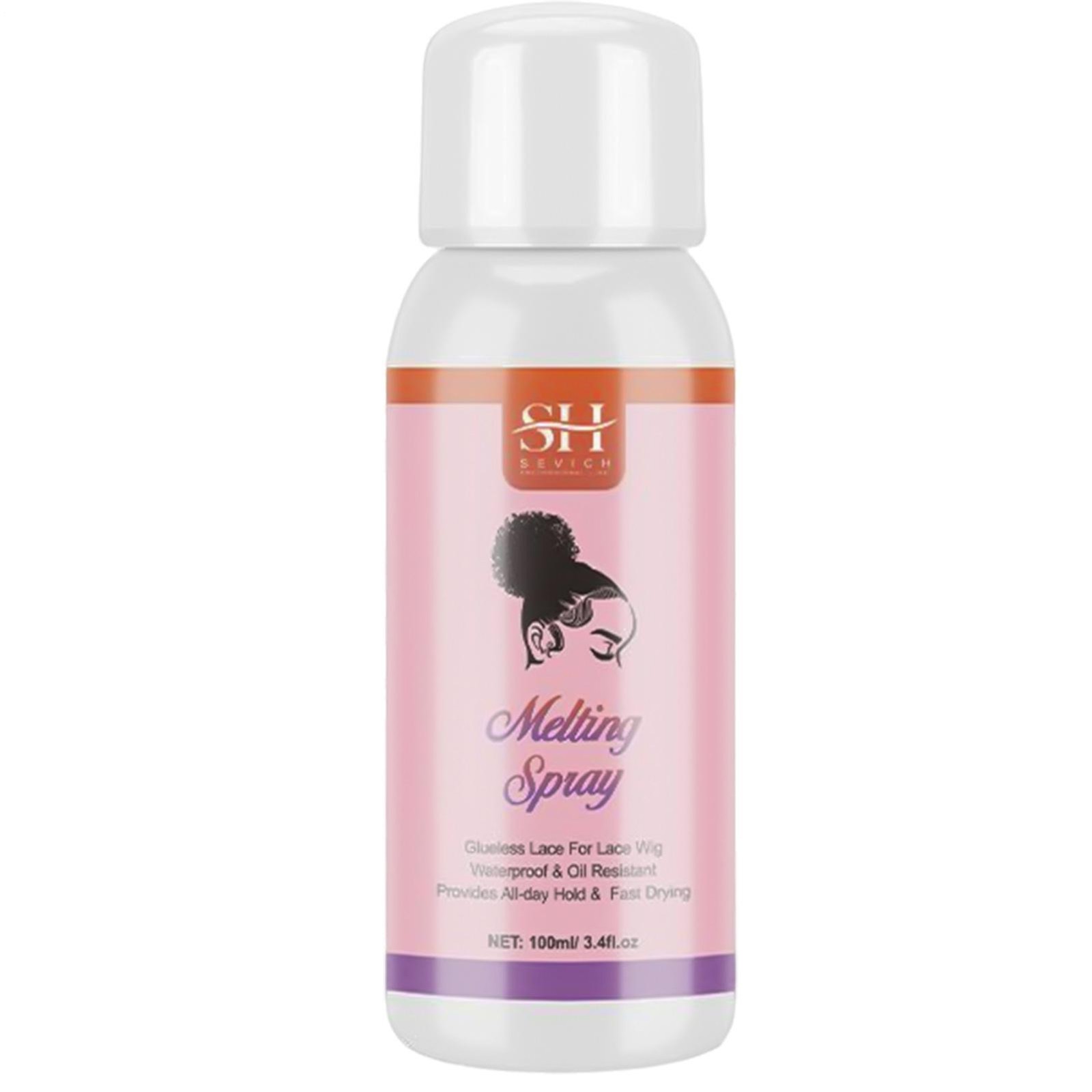 Lace Melting Spray Fast Drying Lace Wig Adhesive Remover Spray Invisible 100ml