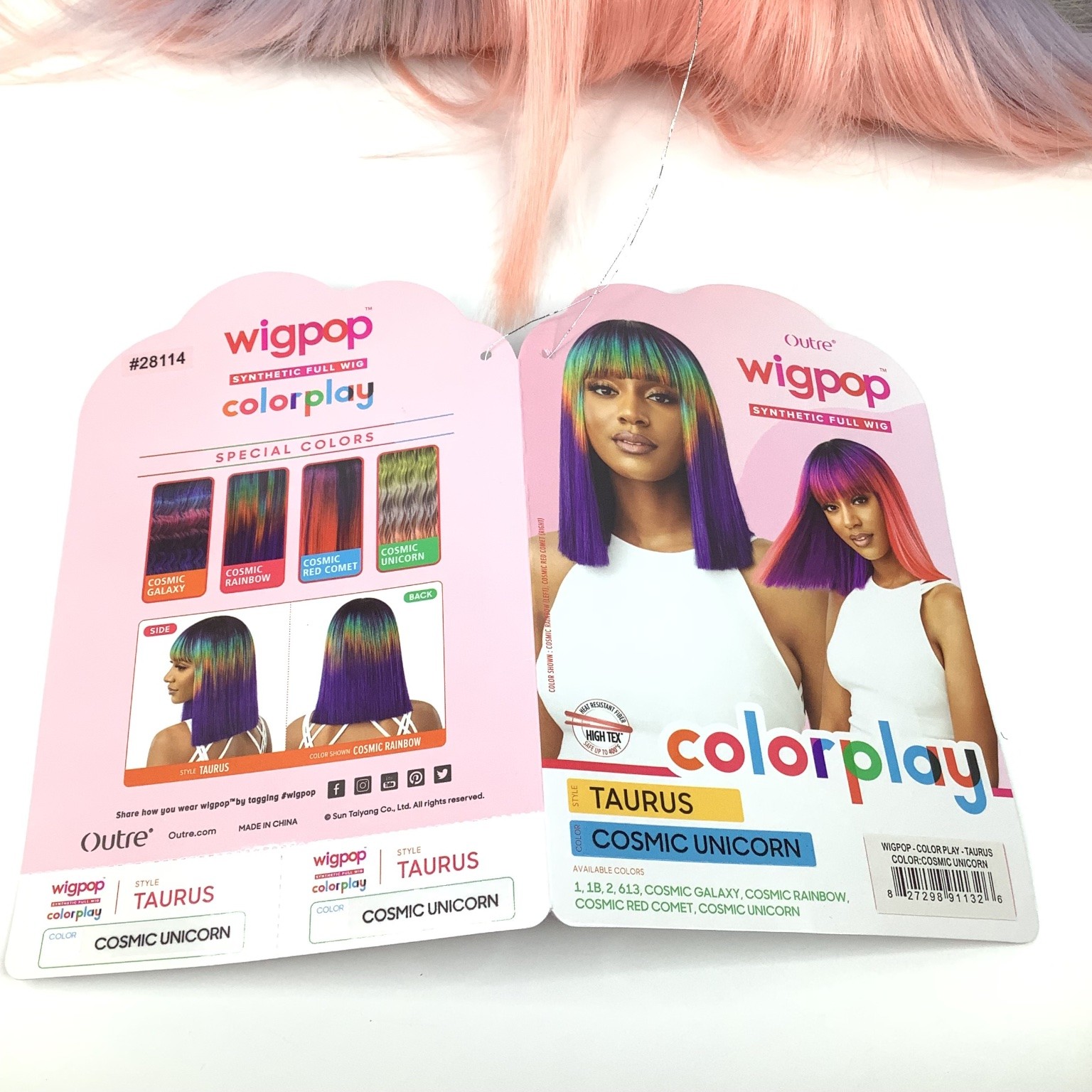 Outre wigpop Colorplay TAURUS Synthetic Full Wig Cosmic Unicorn Bob
