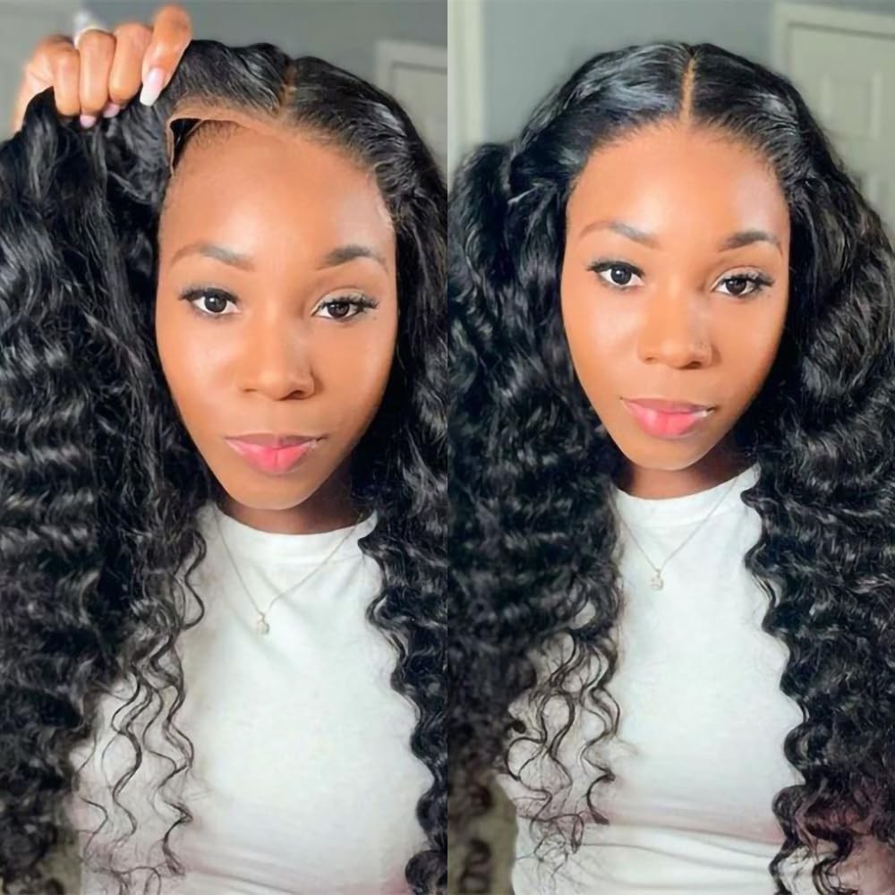 Jenniferita Wear And Go Glueless Wigs Human Hair Pre Plucked Pre Cut Lace 200