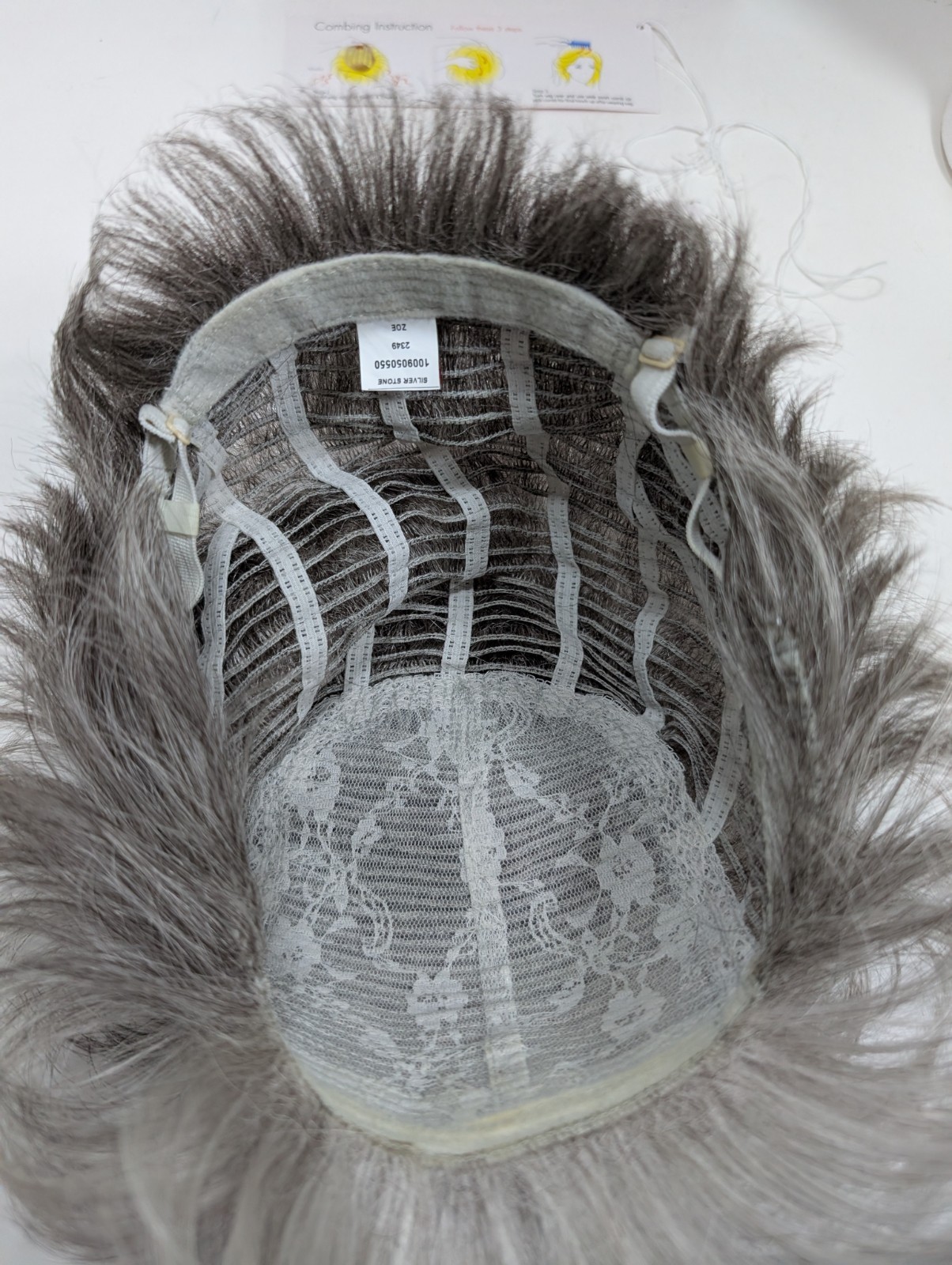 Zoe Wig Rene Of Paris 2349 Silver Stone Color W/ Box