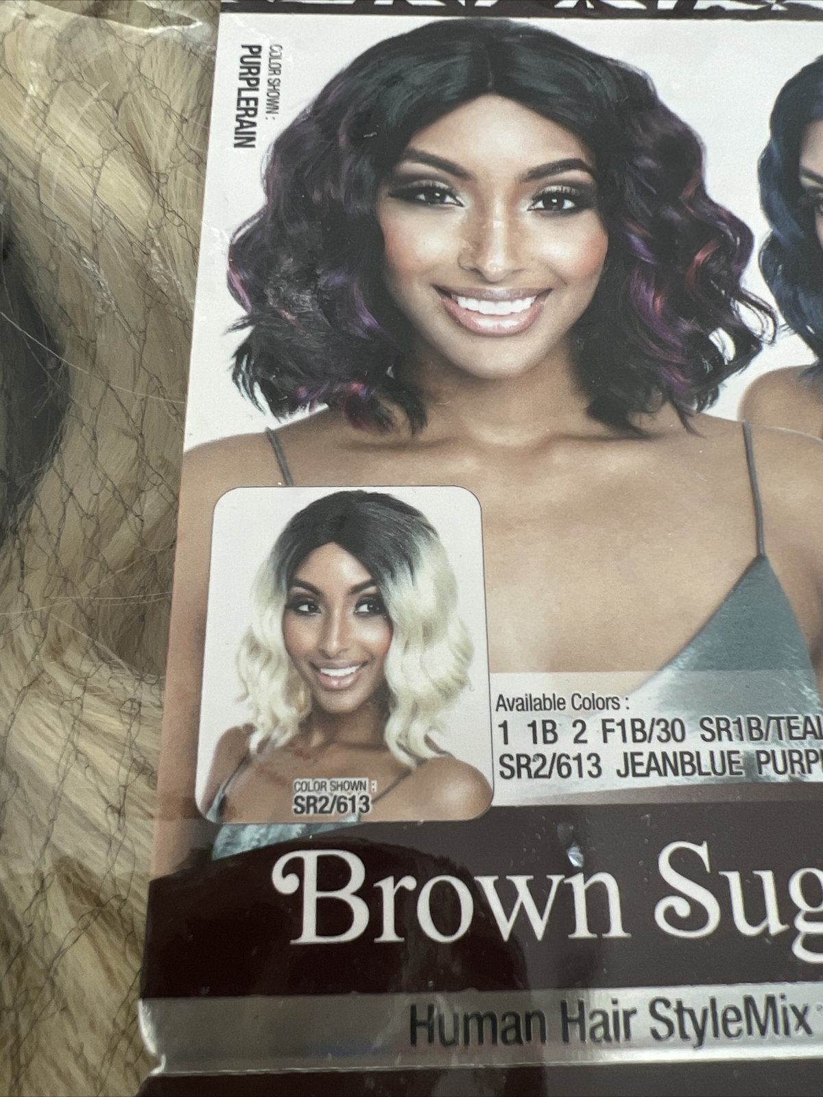Mane Concept Hair Brown Sugar Human Hair StyleMix Wig BS127 Color: SR2/613 | New