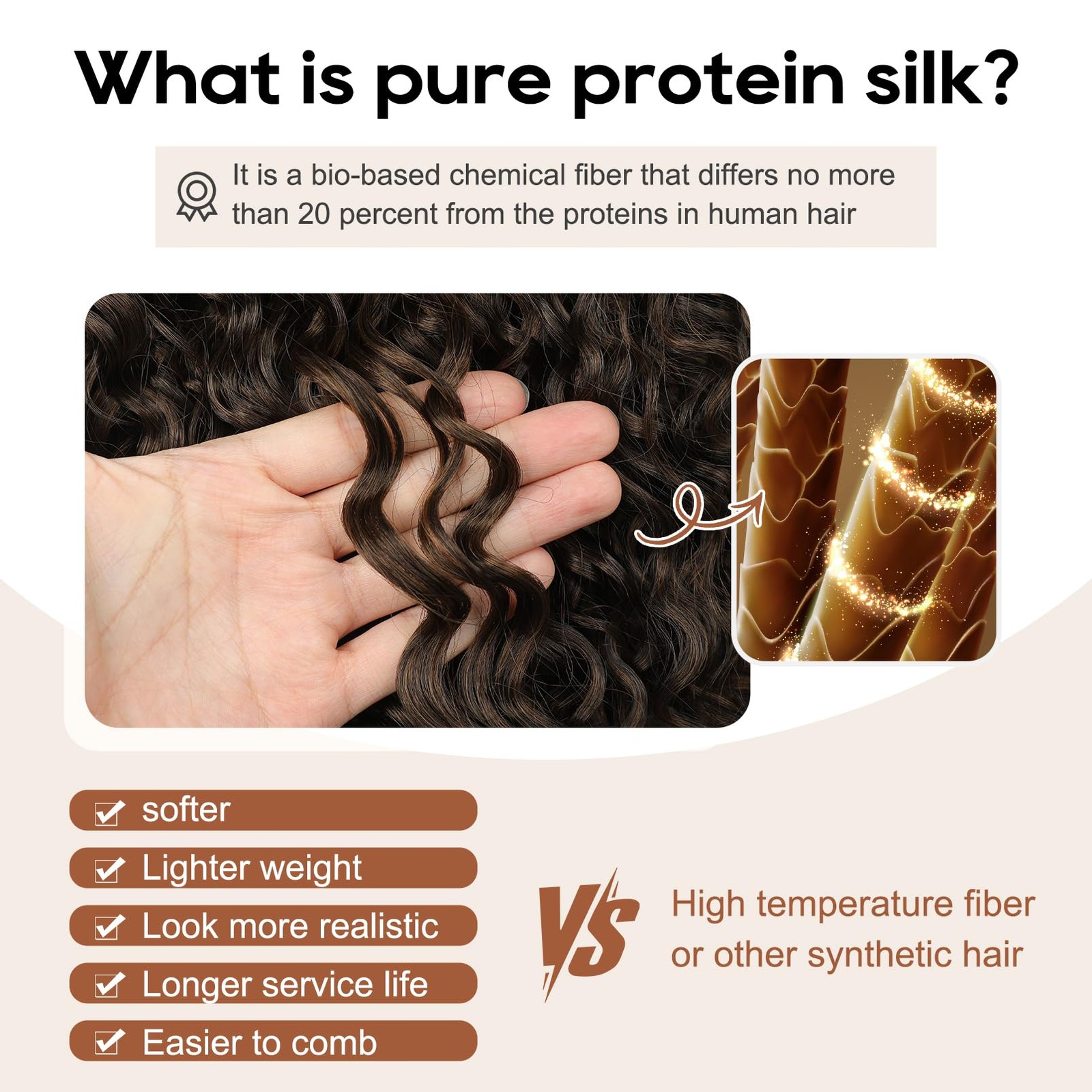 Flufymooz 4Pc Clip In Hair Extensions 10 Inch 100 Pure Protein Silk Short