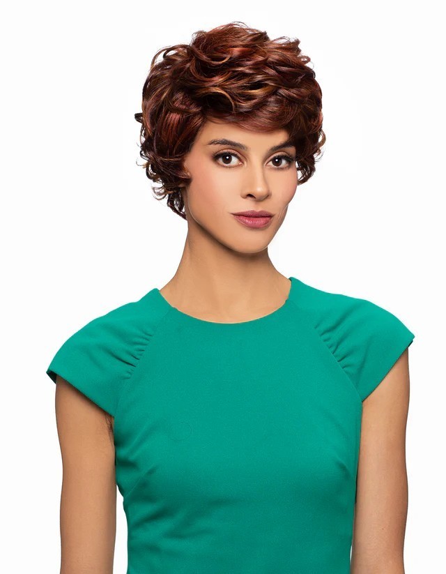 Foxy Silver BLOSSOM Wig, Stylish and Natural-Looking Synthetic Wig