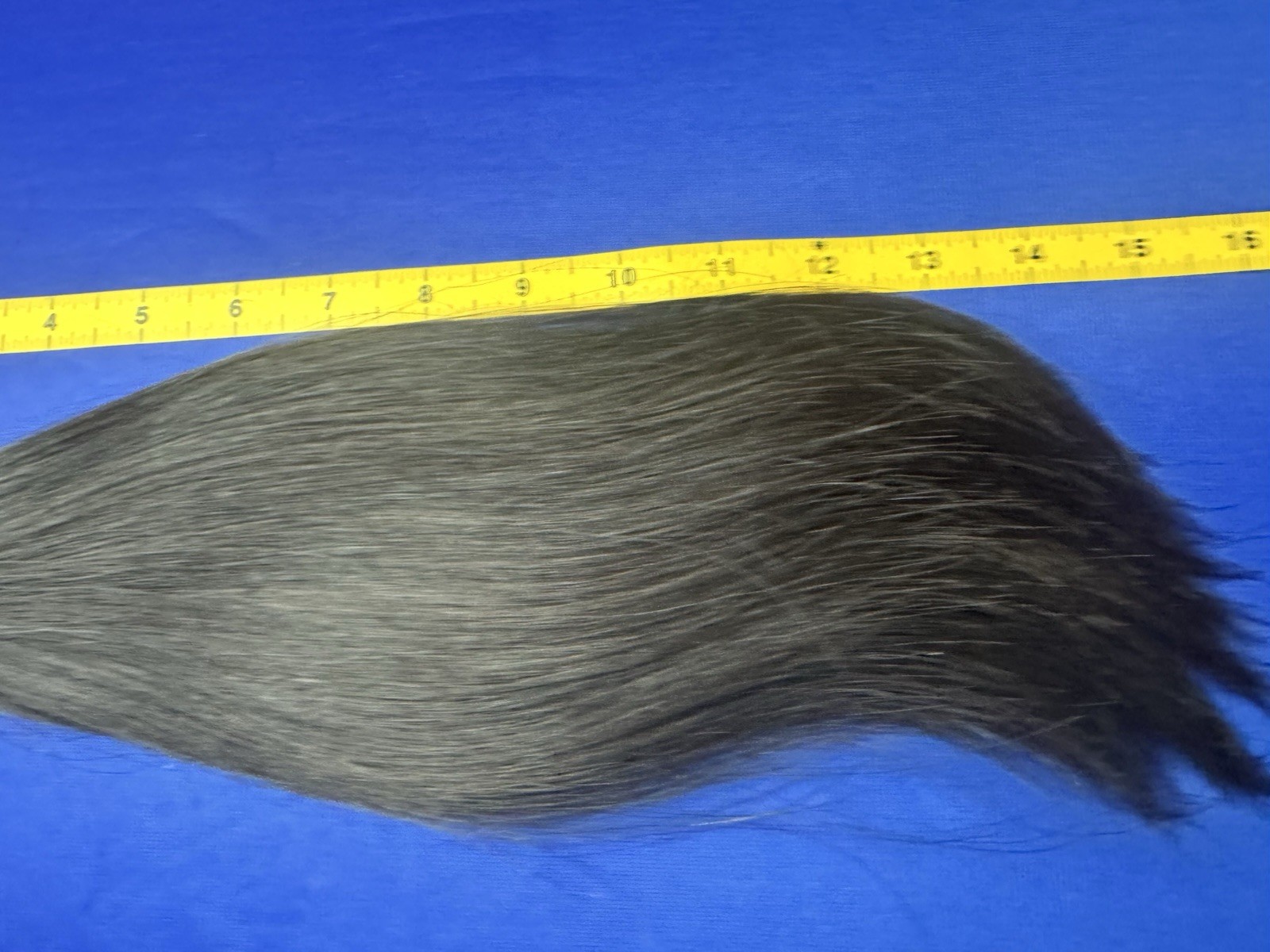 1436 human hair 16 Inch 0.17 Ib, 80 Gr