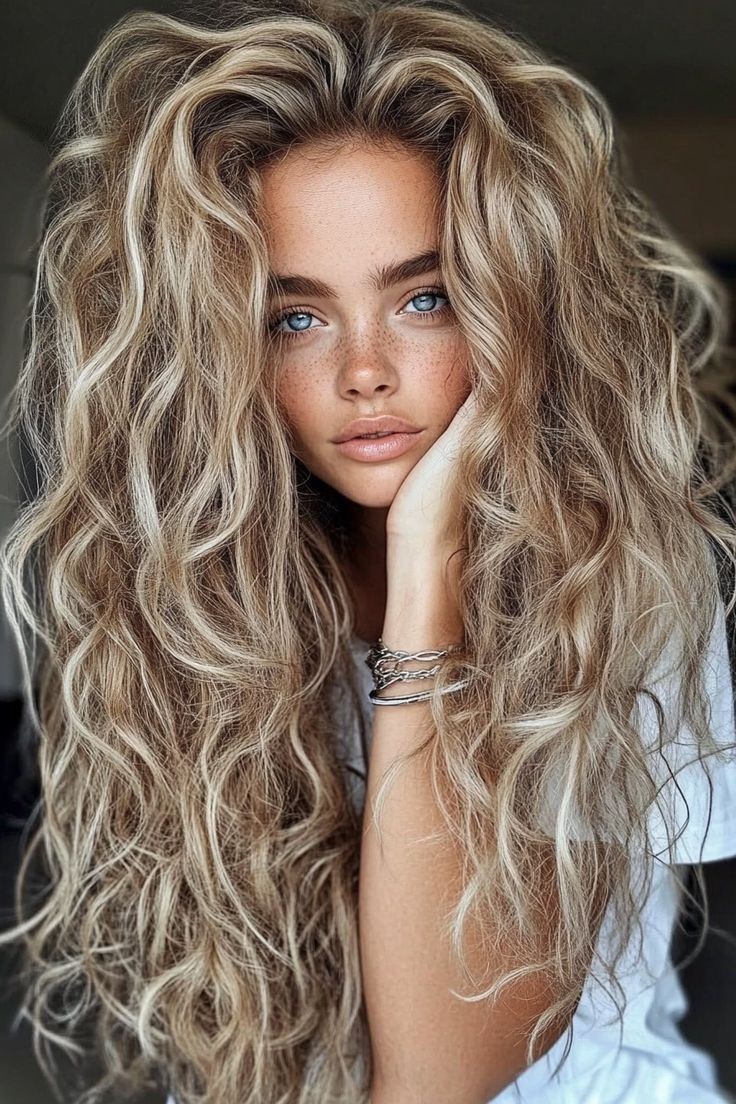 Balayage Ash Blonde Brown Highlights Water Wave Lace Front Human Hair Wigs