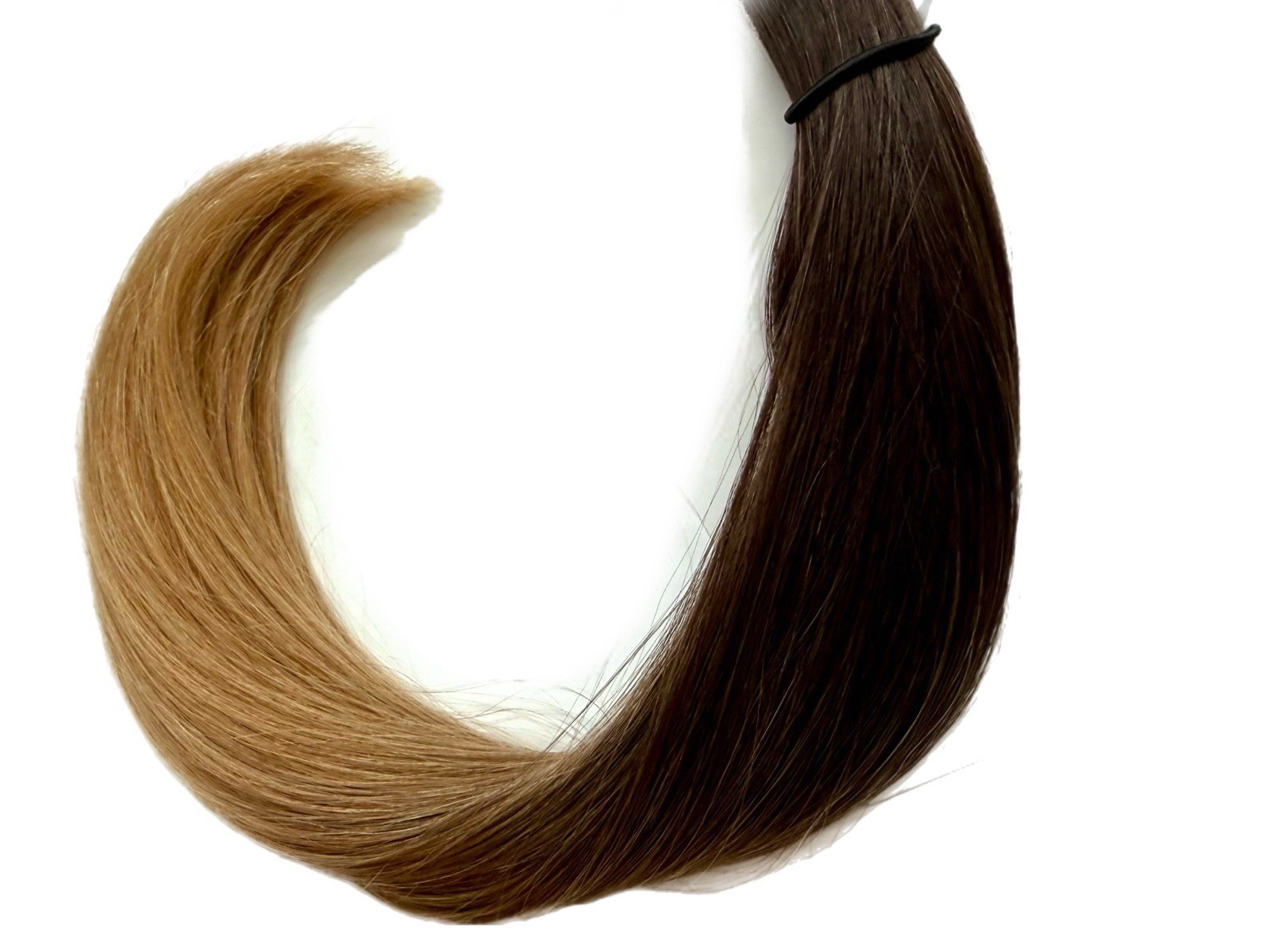Hot Heads 100% Human Remy Machine Weft Extensions 4/20CM 18 In Caramel Balayage