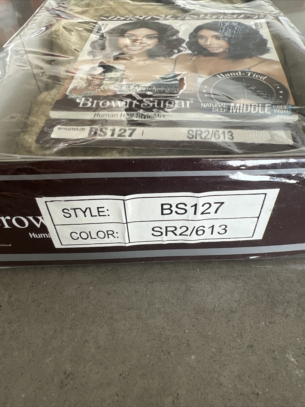Mane Concept Hair Brown Sugar Human Hair StyleMix Wig BS127 Color: SR2/613 | New