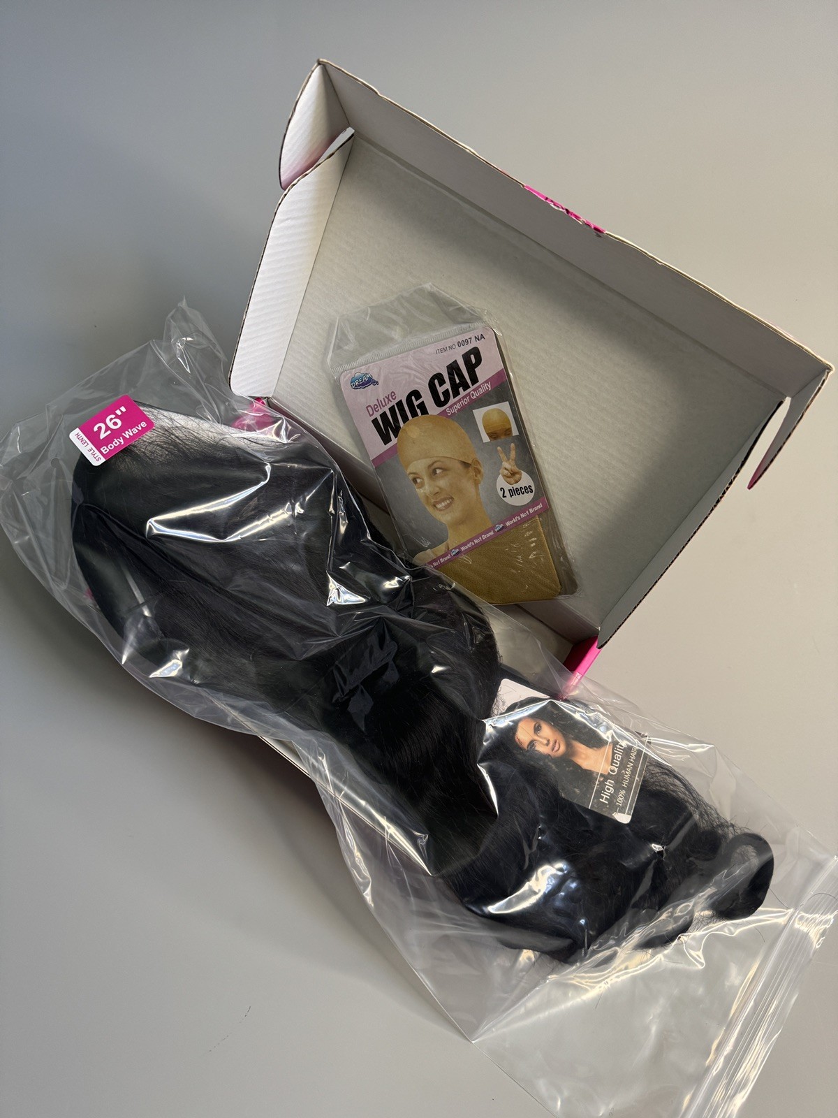 Your Beauty My Duty Human Virgin Hair Box. 13*4 Body Wear and Go Wig 26inch