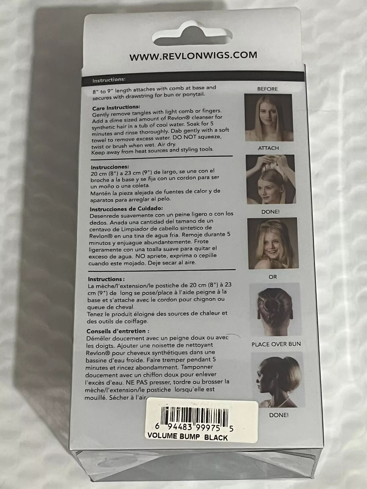 Revlon Volume Bump Extension Hair