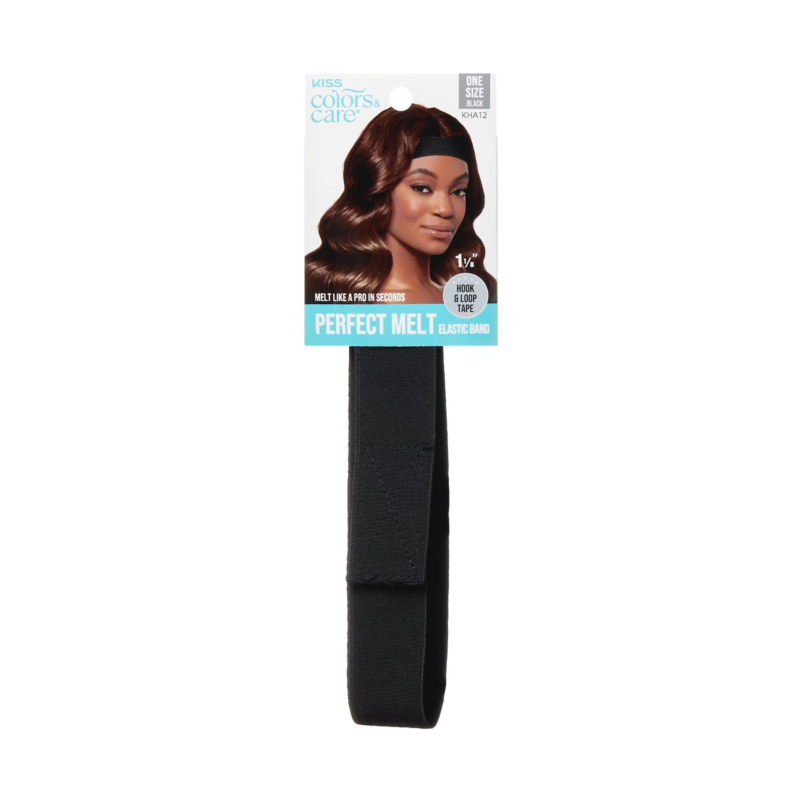 KISS Colors & Care Premium Perfect Melt Elastic Wig Band, Age Group Adult, 1 1/8