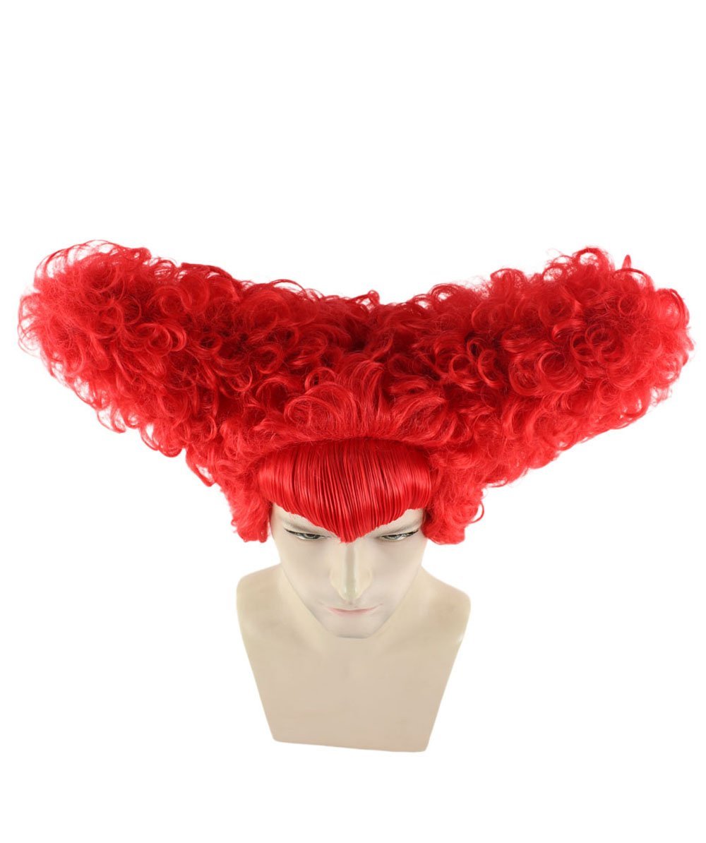 Adult Red Curly Wave Fanny Wig for Cosplay Drama Queen Party Fancy Dress HM-315A