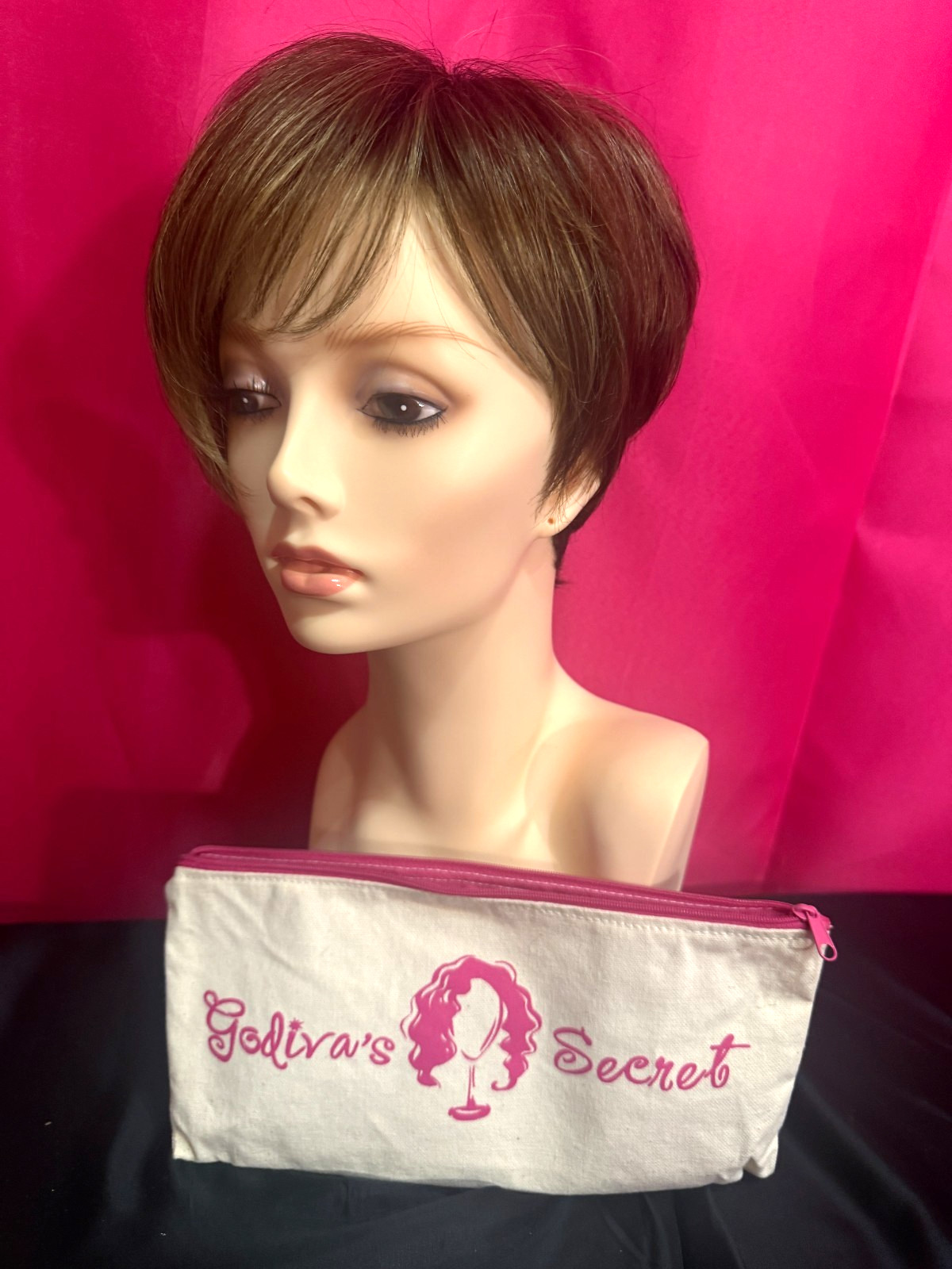 Godiva’s Secret Wigs “Peggy Wig” Ice Mocha-R (rooted)