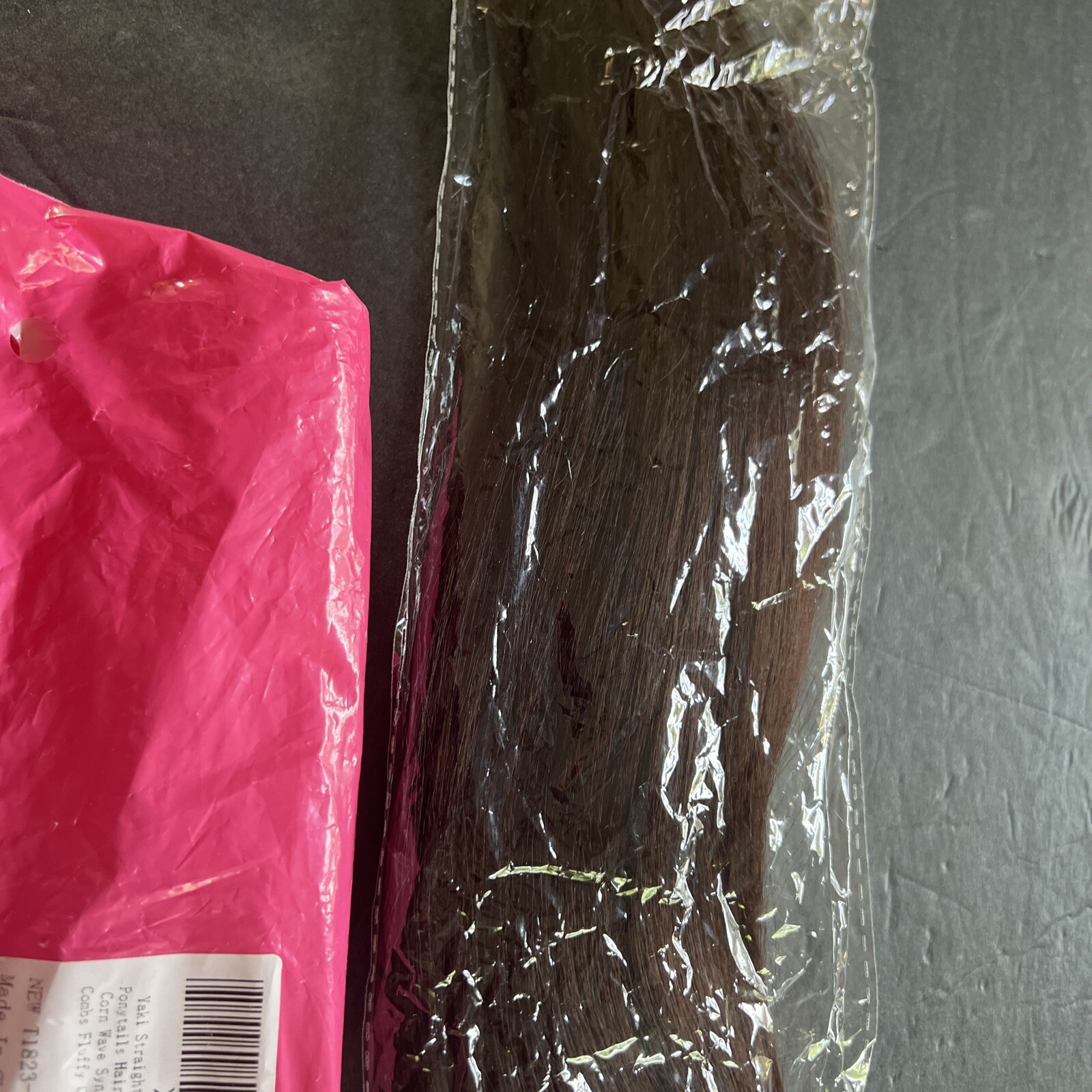 Yaki 18” Straight Ponytail Extension Drawstring, Ponytails, Afro Kinky Curly