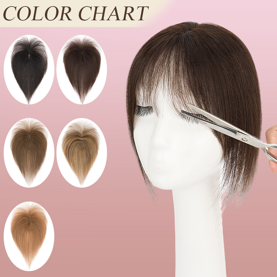 8×11 Lace Invisible 100% Human Hair Hairline Topper for thinning/White Wig Lady