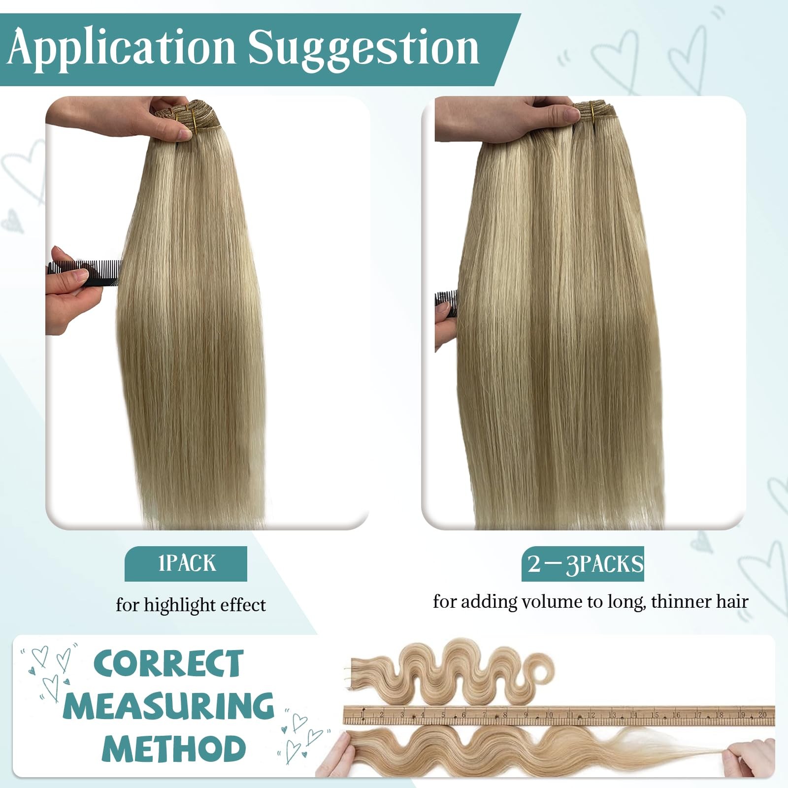 Munx Sew In Hair Extensions Real Human Hair Dark Brown Highlight Blonde 60 Weft