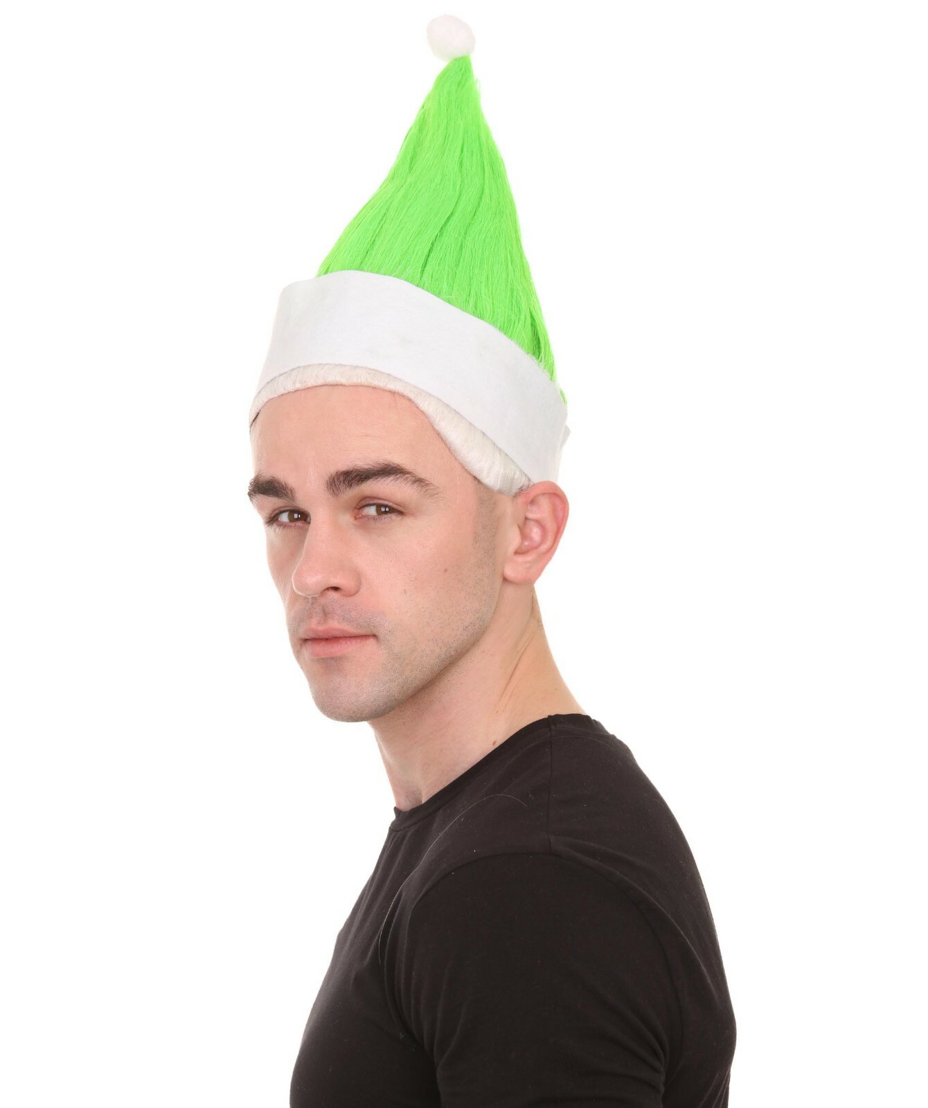 Santa’s Helper Wig | Christmas Unisex | Premium Breathable Capless Cap HM-589A